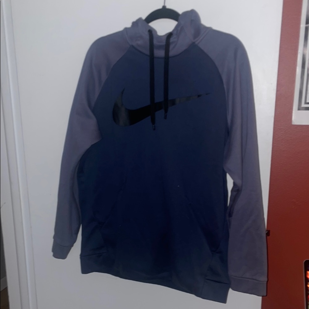 Nike Men's Blue Hoodie